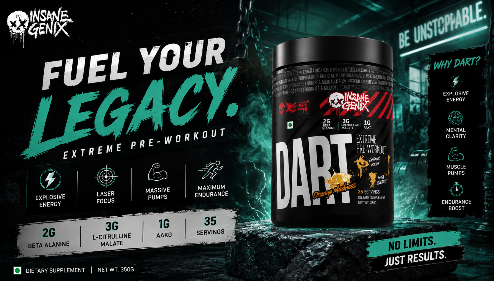Premium Pre Workout Supplement: Unlock Explosive Power in Every Rep